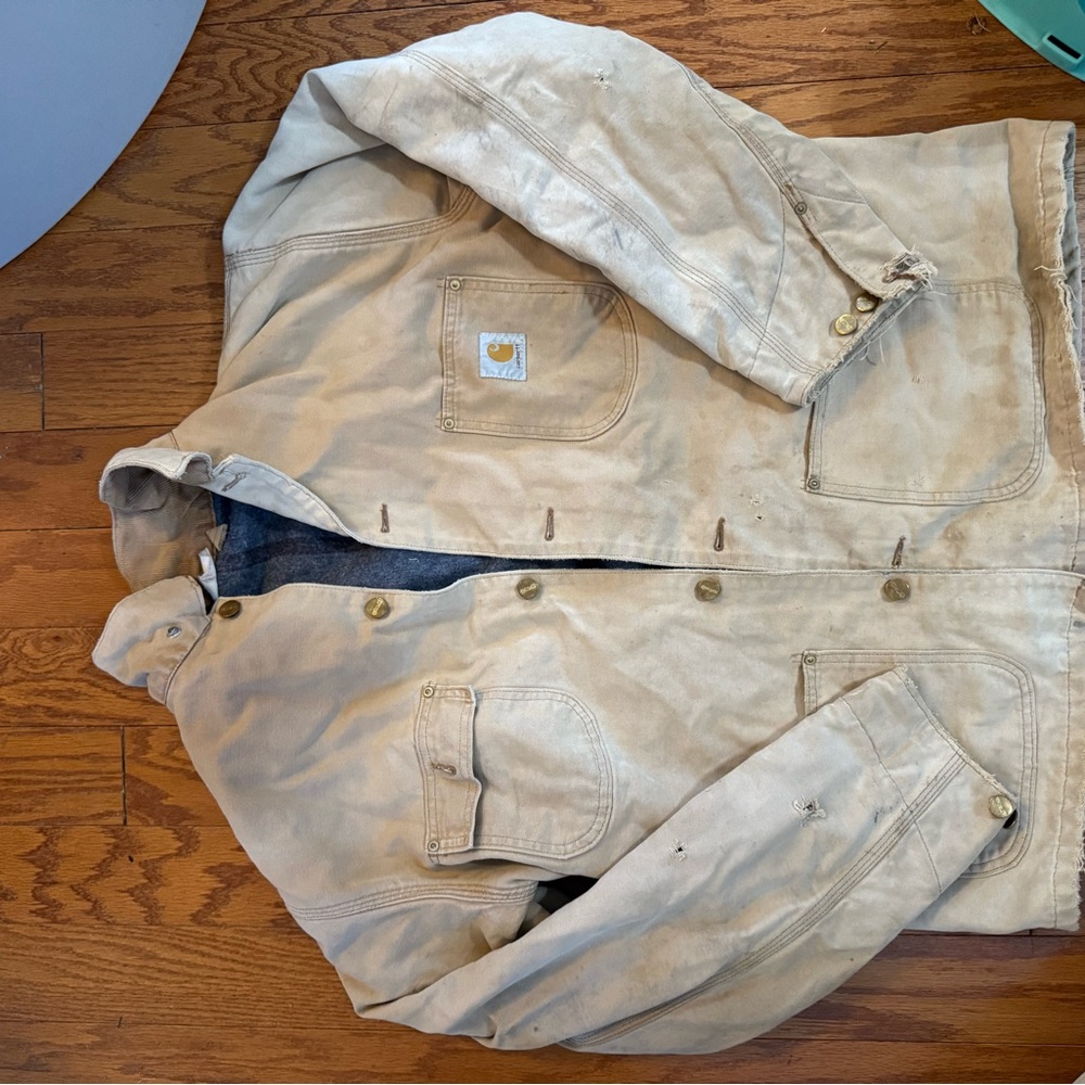 Carhartt Tan Canvas Jacket